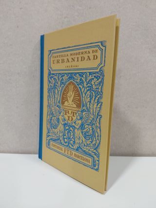 CARTILLA MODERNA DE URBANIDAD (NIÑOS) (FACSIMIL)