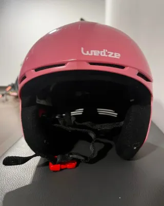 Casco de esquí rosa Wed'ze Talla S