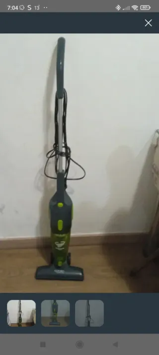 Aspiradora de mano me urge