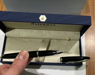 Penna stilografica Waterman Carene nera