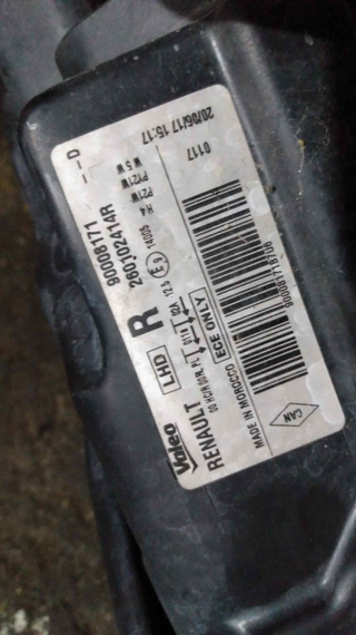 FARO DERECHO DACIA DOKKER Essential | 01.18 - 12.