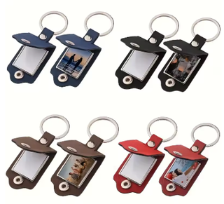 Llavero de cuero personalizable