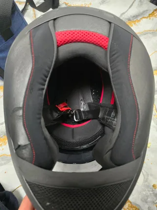 Casco MT Helmets Talla M Negro/Verde