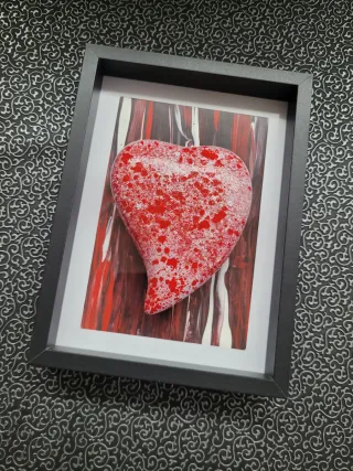 Quadro Cuore Stile Art Déco