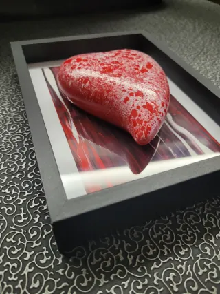 Quadro Cuore Stile Art Déco