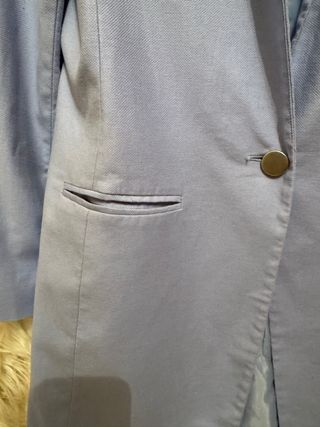 Abrigo Elogy azul talla S