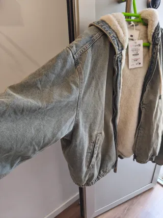 Chaqueta Pull&Bear borreguito XL nueva