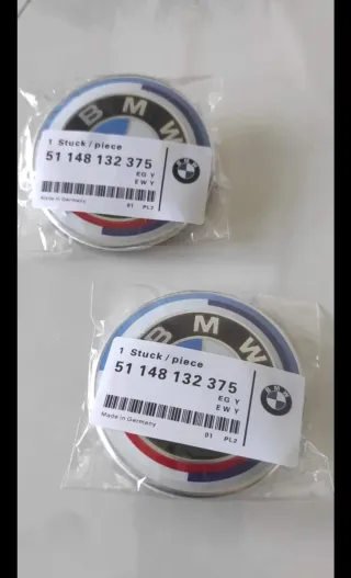 2 Emblemas BMW 50 Aniversario.