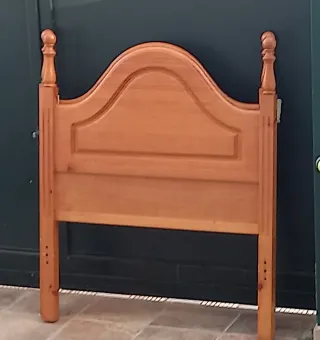 Cabecero de madera 90 cm