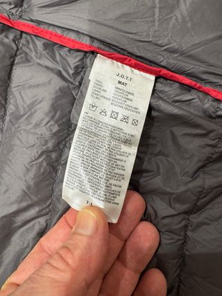 Plumífero Jott Mat Talla L Gris