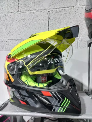 Casco moto Trail X-Cross. Nuevo. Hombre y Mujer