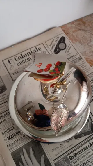 Toschi, barattolo vintage a forma di mela