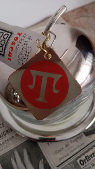 Toschi, barattolo vintage a forma di mela