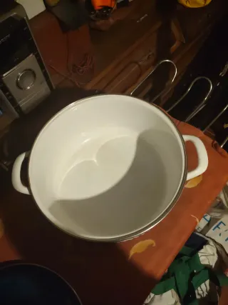 Olla esmaltada par cocina de gas