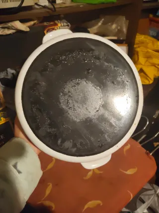 Olla esmaltada par cocina de gas