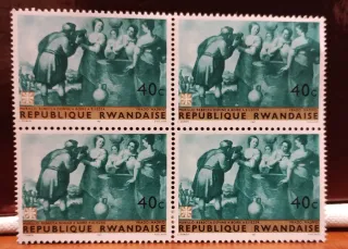 Quartina Rwandaise 40c - Nuovissimi