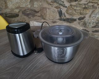 Picadora multiusos de acero inoxidable