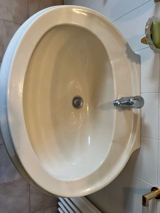 Pack Baño: Bañera, WC, Bidé, Lavabo, espejo