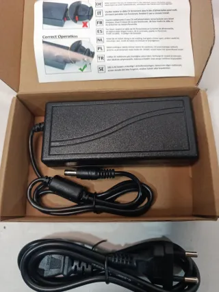 Cargador AC Cable Connection Instruction