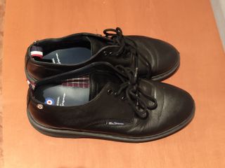Zapatos Ben Sherman Piel Negros Talla 41