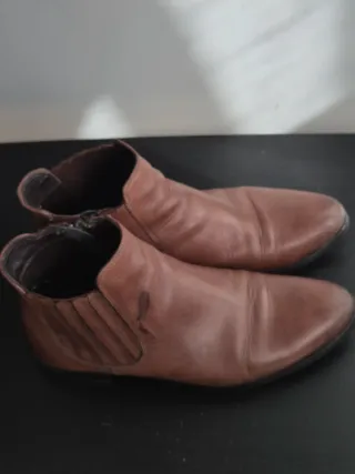 Botines marrones