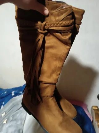 Stivali scamosciati donna invernali al polpaccio