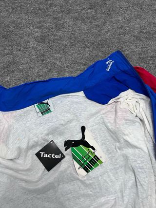 Chaqueta Puma Vintage Azul Roja