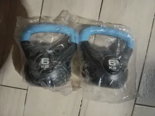 Pesas Rusas (10kg, 6kg, 6kg) nuevas