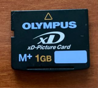 Olympus XD M+ 1GB Tarjeta de Memoria
