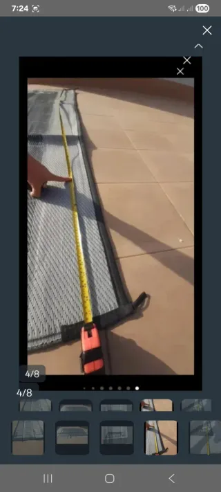 Suelo tipo bolon para camping caravana autocaravan