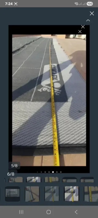 Suelo tipo bolon para camping caravana autocaravan