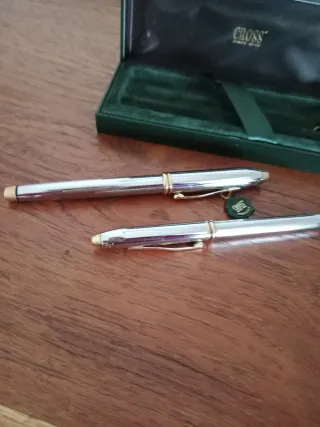 Set Plumas y Bolígrafo CROSS sin estrenar