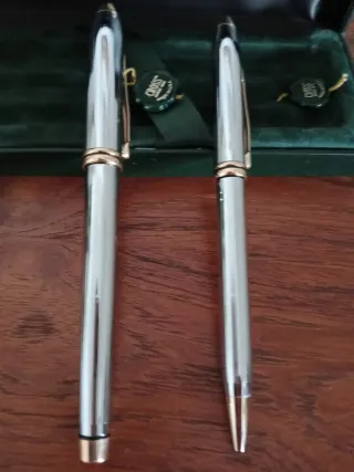 Set Plumas y Bolígrafo CROSS sin estrenar