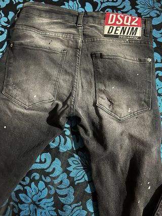 Tejanos DSQUARED2 Negros