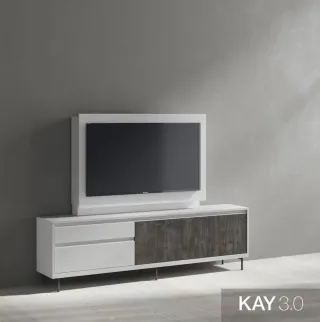Mueble TV de color wengue