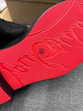 Mocasines Christian Louboutin Urbino Negro Piel