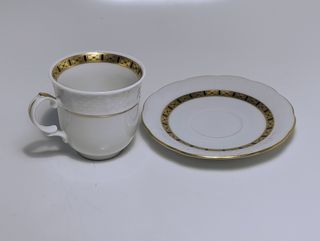 Tazzina Thun antica decori oro