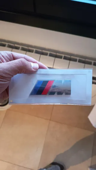 Emblema BMW M/// maletero
