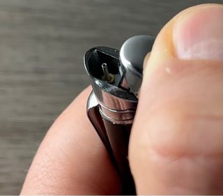 Penna sfera con accendino torcia