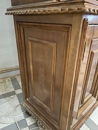 Librería clásica madera maciza