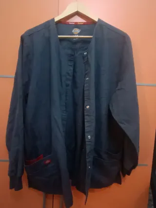 Camisa Dickies Mujer Talla L Gris