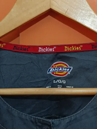 Camisa Dickies Mujer Talla L Gris