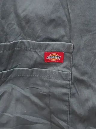 Camisa Dickies Mujer Talla L Gris