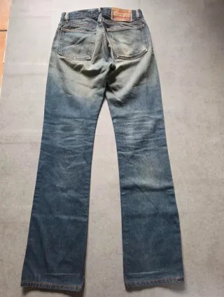 Jeans uomo Diesel blu vintage