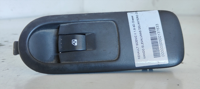 COMANDO DE ELEVAÇÃO DE JANELA DIANTEIRA DIREITA RENAULT SCENIC