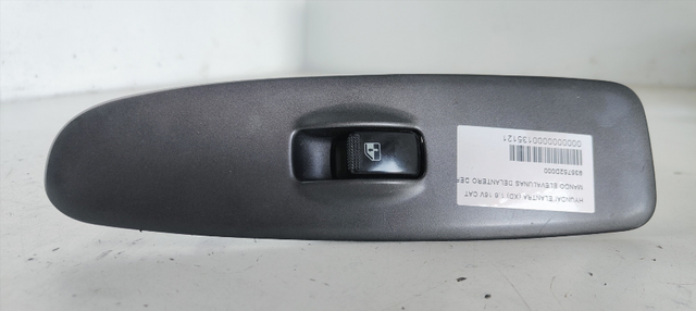 COMANDO DE ELEVAÇÃO DE JANELA DIANTEIRA DIREITA HYUNDAI ELANTRA