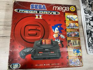 Sega Mega Drive II 16 bit edición mega 6