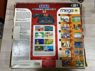 Sega Mega Drive II 16 bit edición mega 6