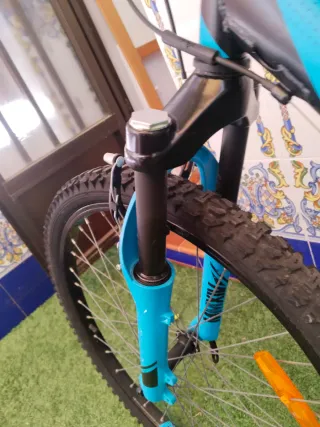 Bicicleta Montaña Azul