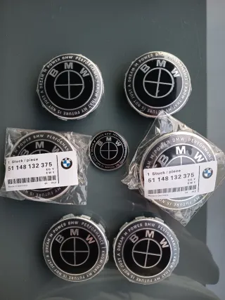 7 Anagramas BMW Negros M Power Performance